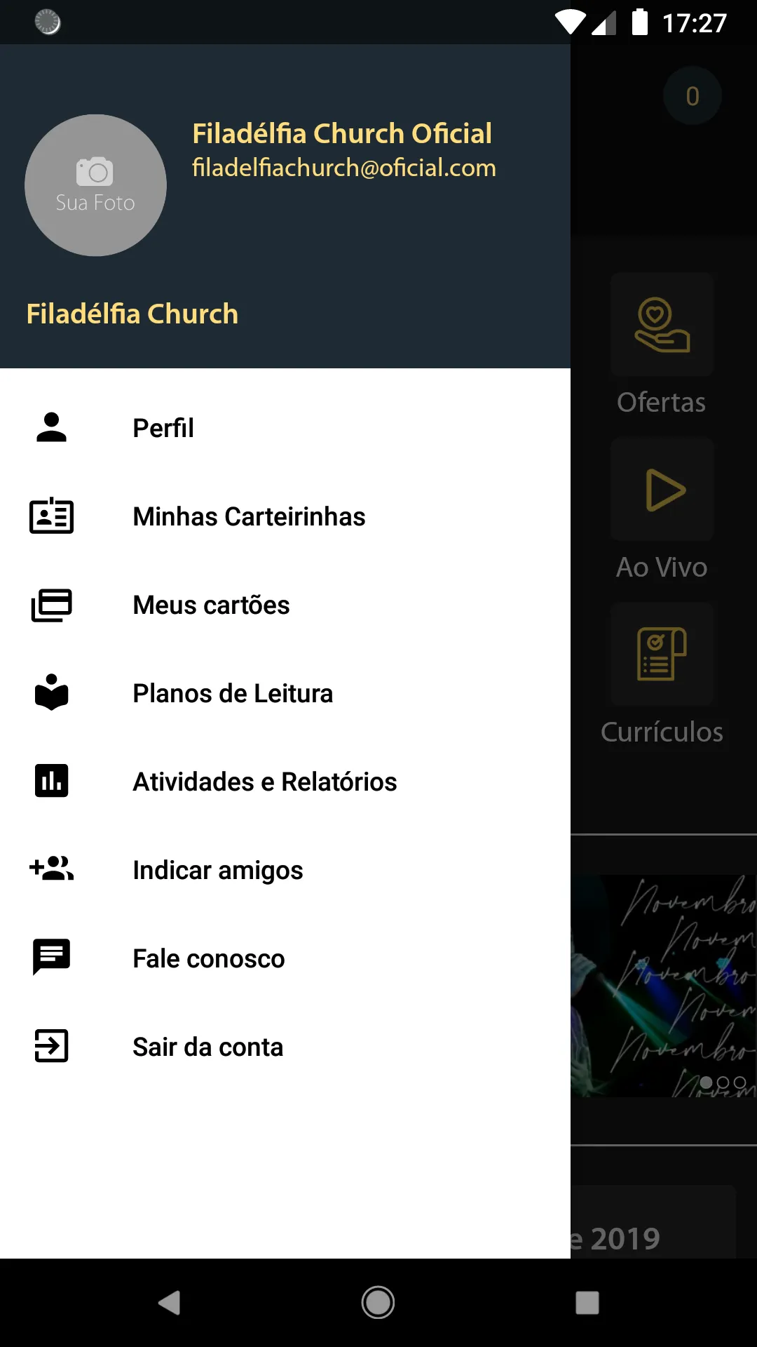 Filadélfia Church | Indus Appstore | Screenshot