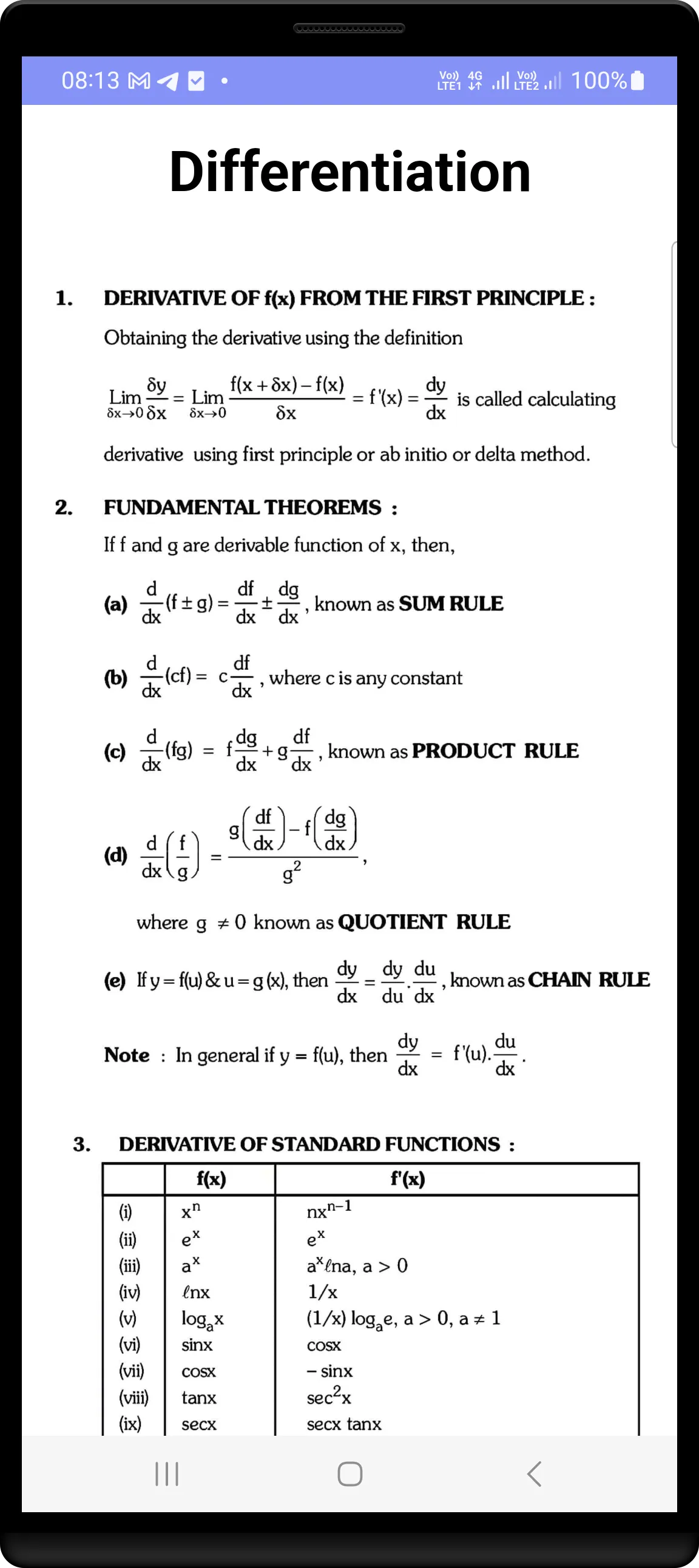 All Maths Formulas | Indus Appstore | Screenshot