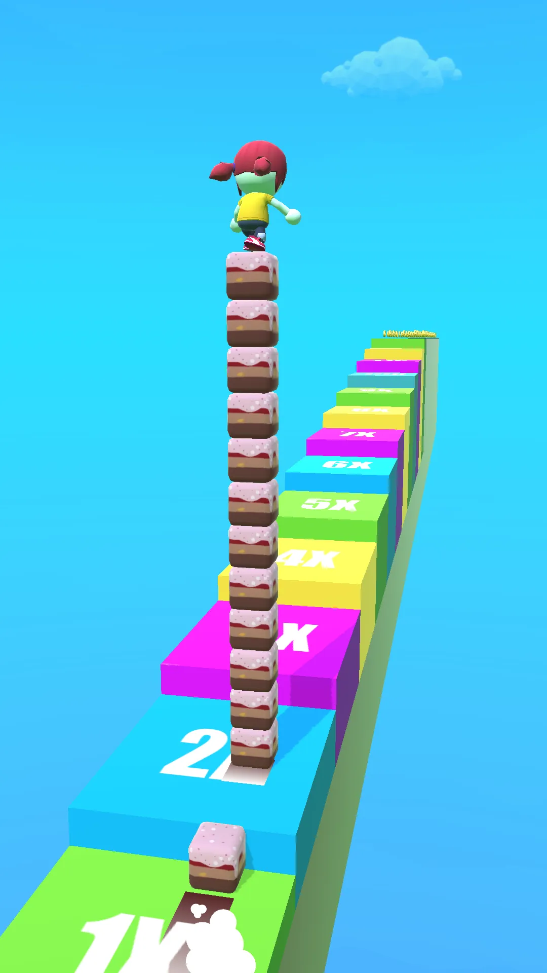 Cube Surfer:Food Skateboard | Indus Appstore | Screenshot