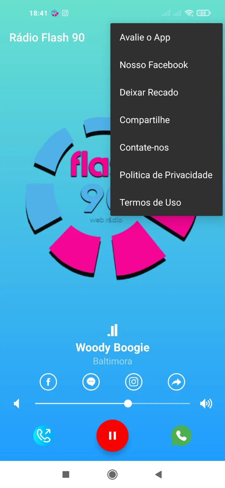 Rádio Flash 90 | Indus Appstore | Screenshot