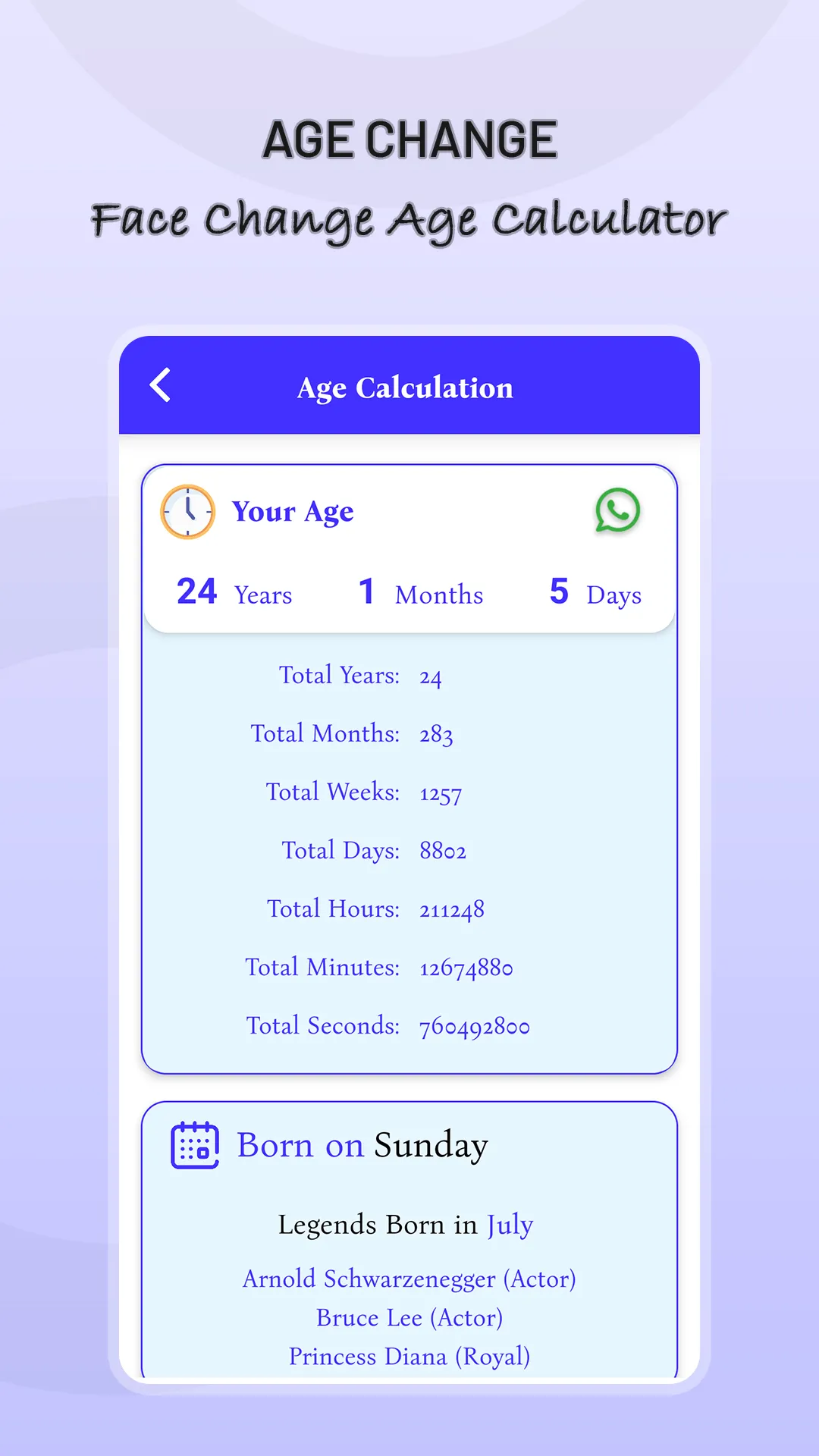 Age Change | Indus Appstore | Screenshot