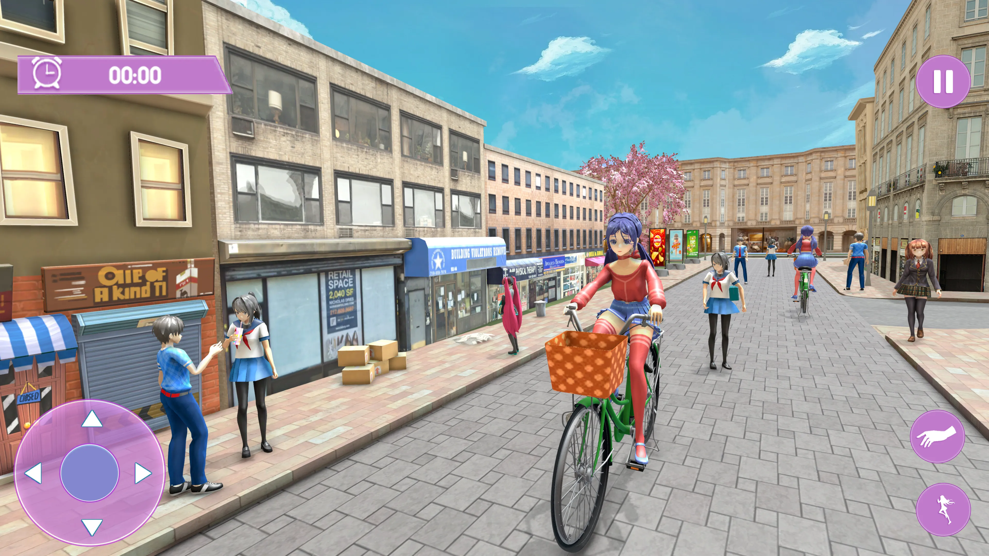 School Girl Anime Simulator | Indus Appstore | Screenshot