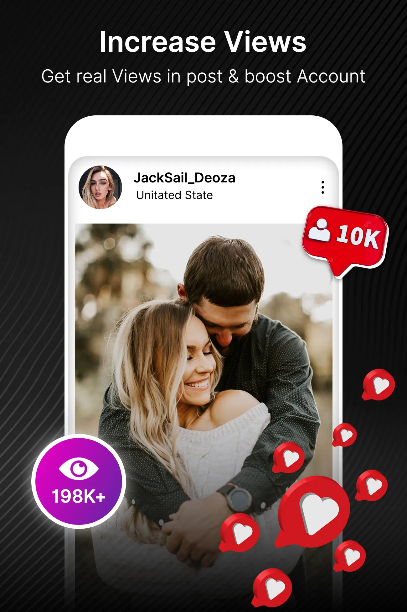 Follower Plus, Likes & Views | Indus Appstore | Screenshot