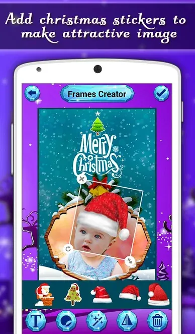 Christmas Photo Frames | Indus Appstore | Screenshot