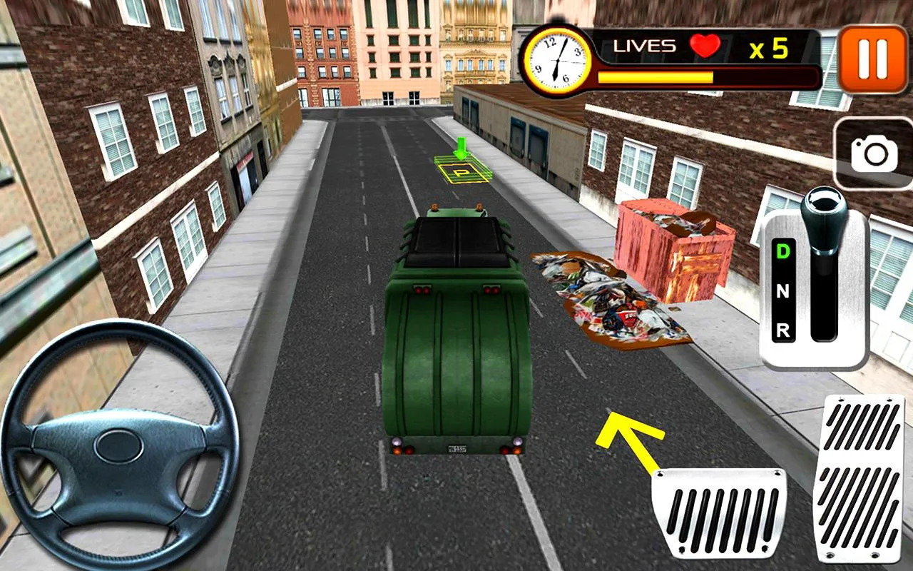 Garbage Truck Simulator | Indus Appstore | Screenshot