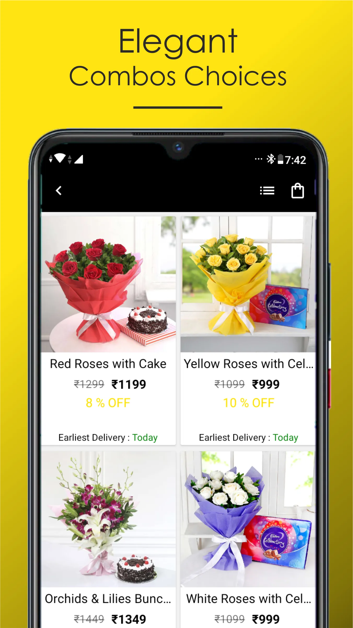 Online Flower Delivery App | Indus Appstore | Screenshot