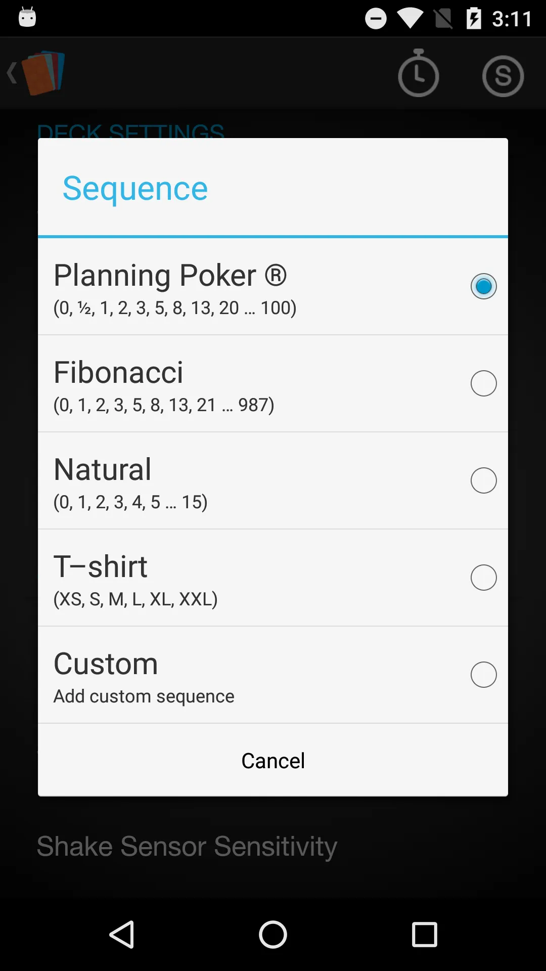 Scrum Time - Planning Poker | Indus Appstore | Screenshot