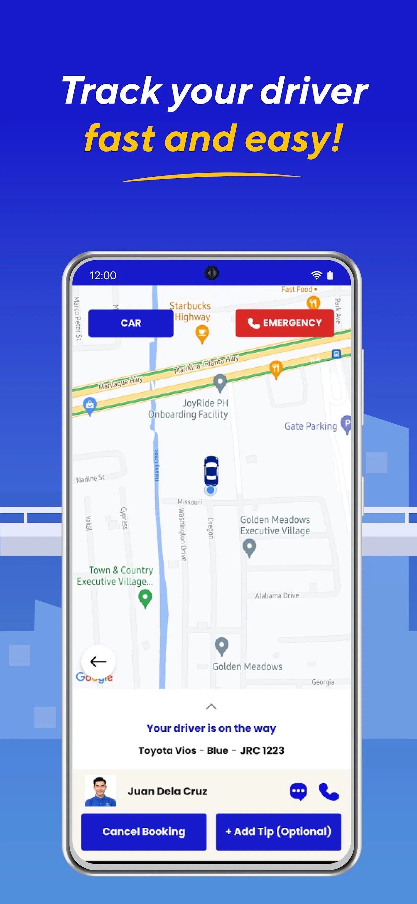 JoyRide - Book Car and MC Taxi | Indus Appstore | Screenshot