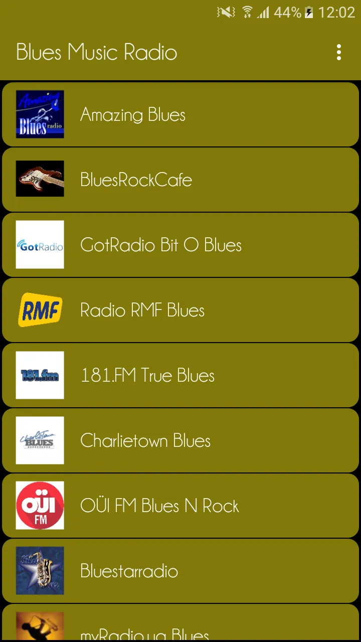 Blues Music Radio | Indus Appstore | Screenshot