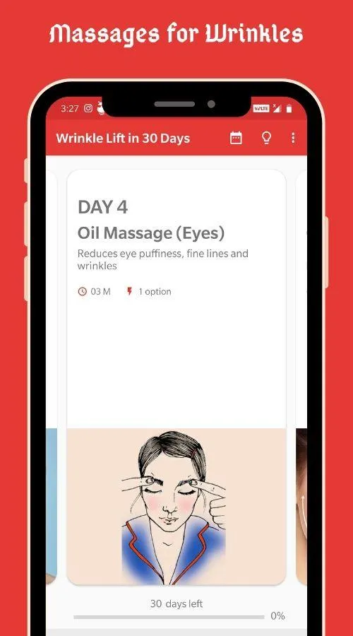 Wrinkle Lift in 30 Days - Look | Indus Appstore | Screenshot