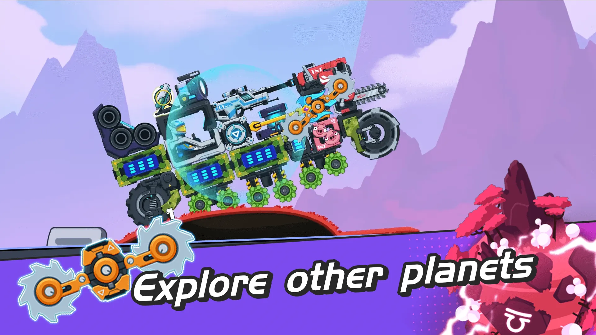 Adventure Planet：Space Racing | Indus Appstore | Screenshot