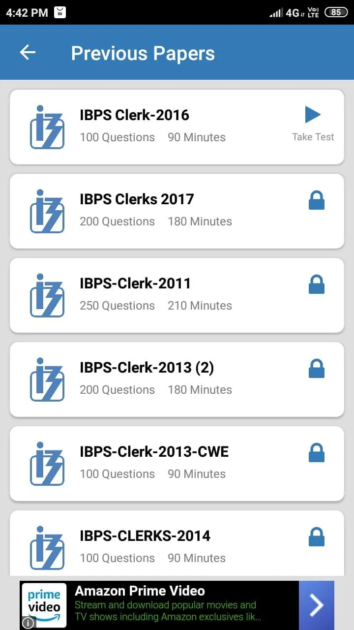 IBPS Clerk  | WinnersDen | Indus Appstore | Screenshot