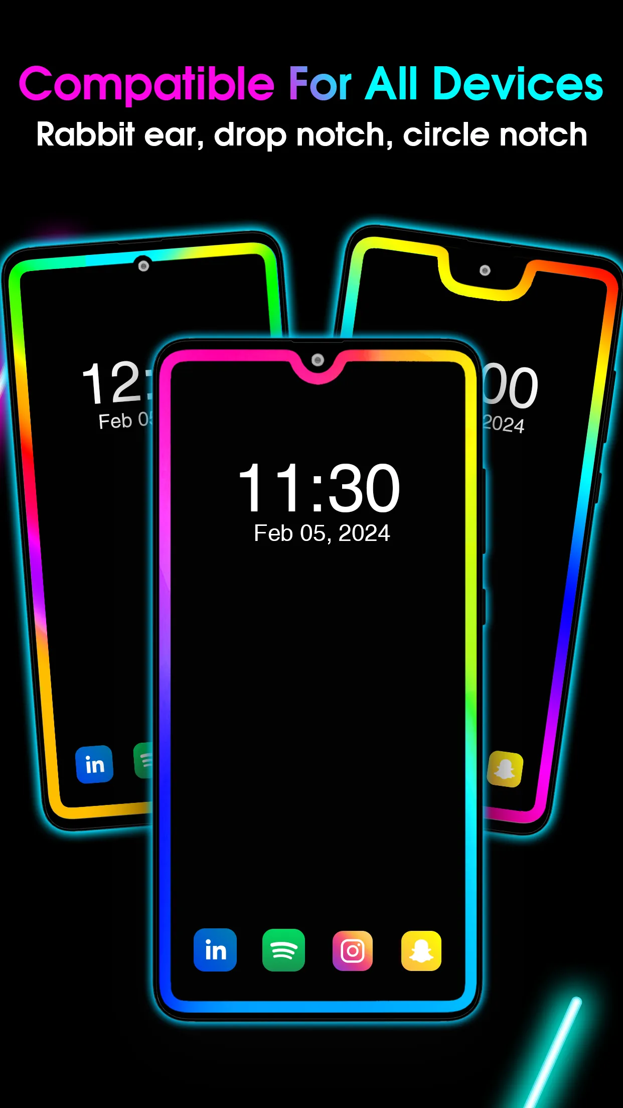 Edge Lighting: LED Borderlight | Indus Appstore | Screenshot