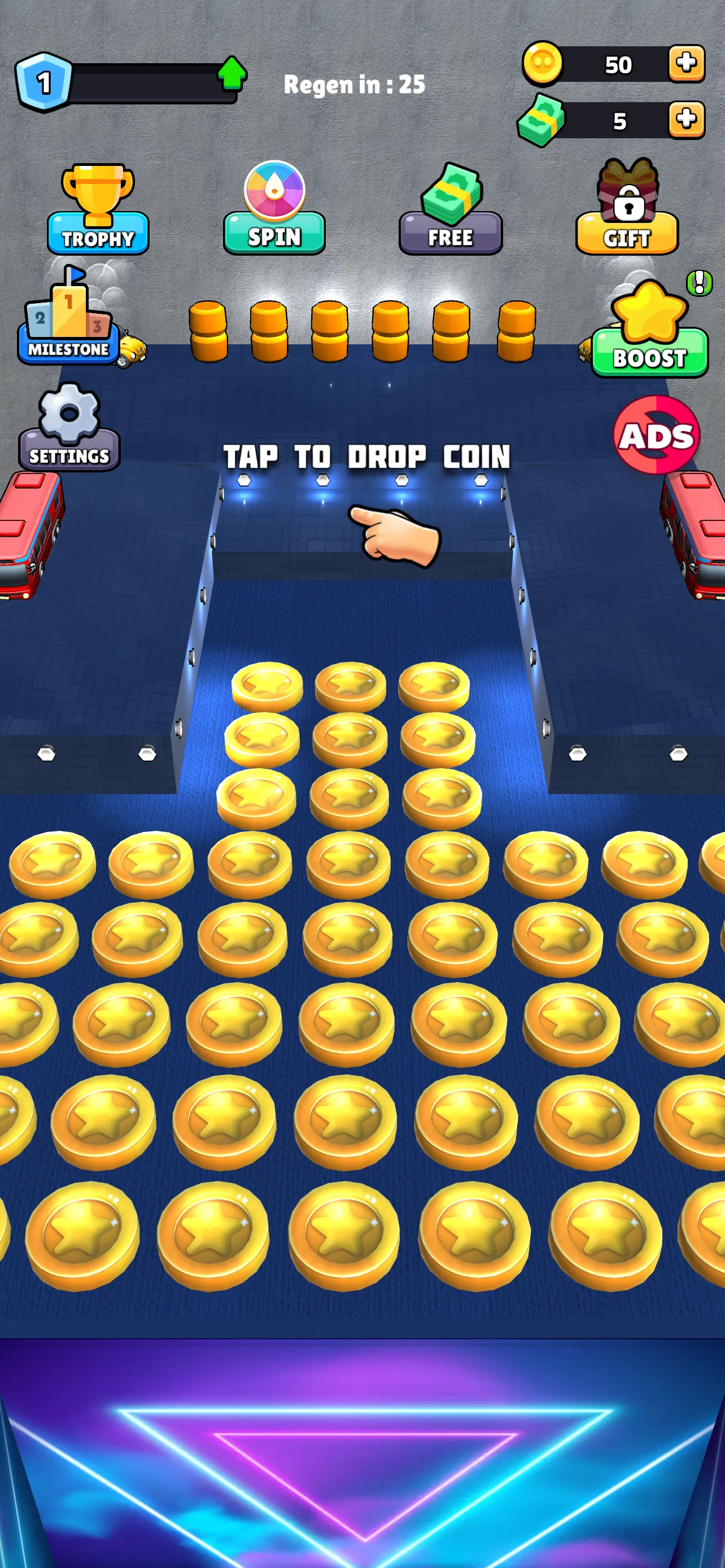 Coin Party Pusher | Indus Appstore | Screenshot