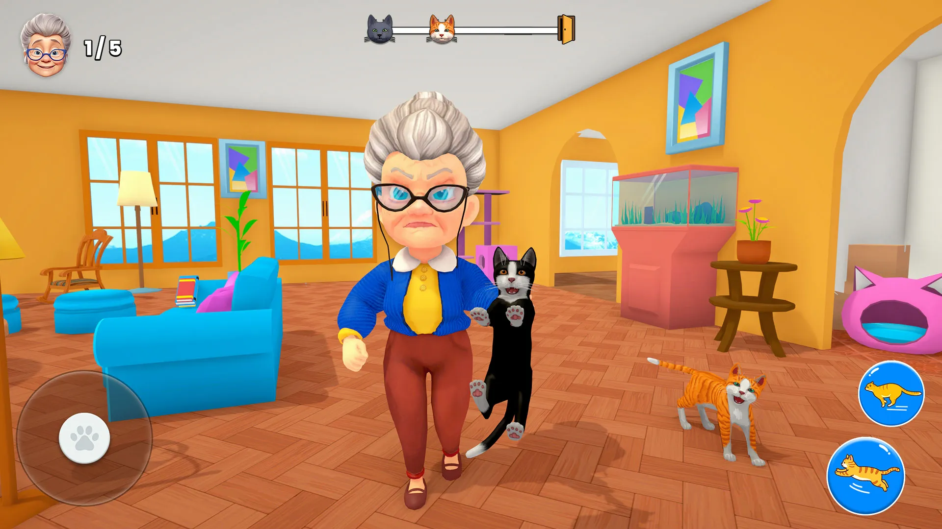 Bad Cat Simulator: Prank Gran | Indus Appstore | Screenshot