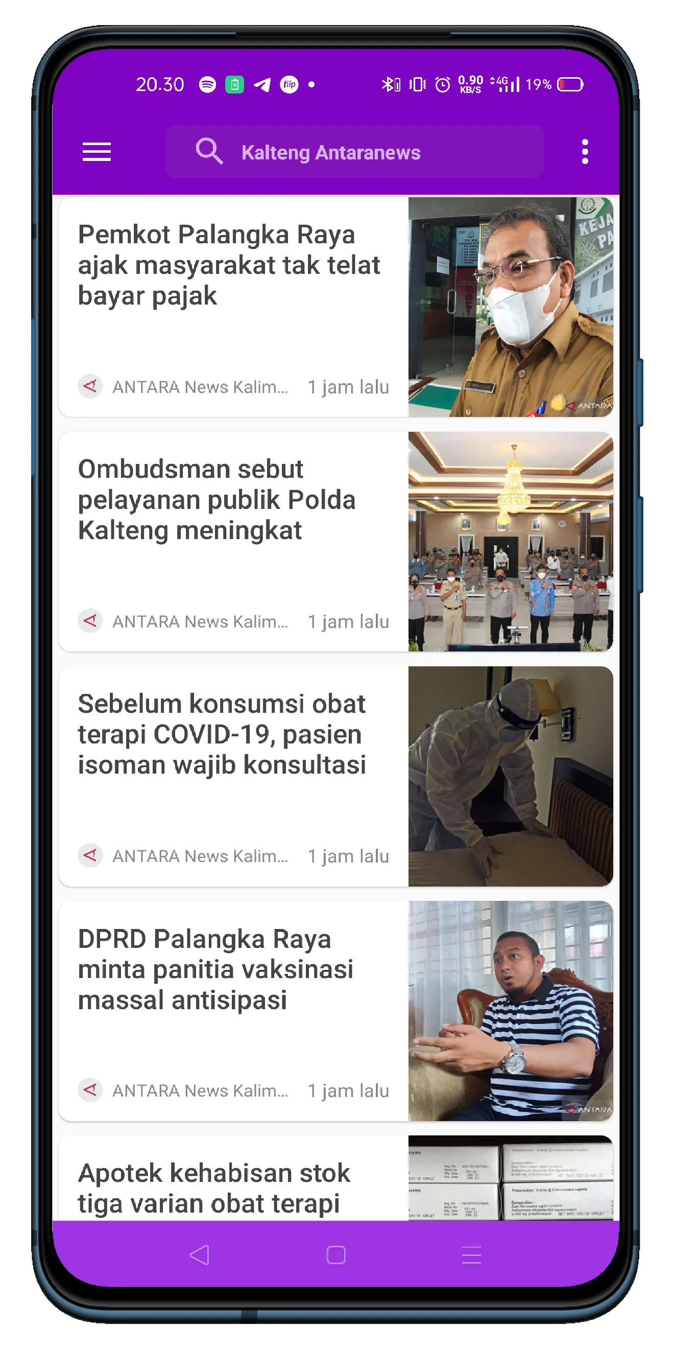 Berita Kalteng (Berita Kaliman | Indus Appstore | Screenshot