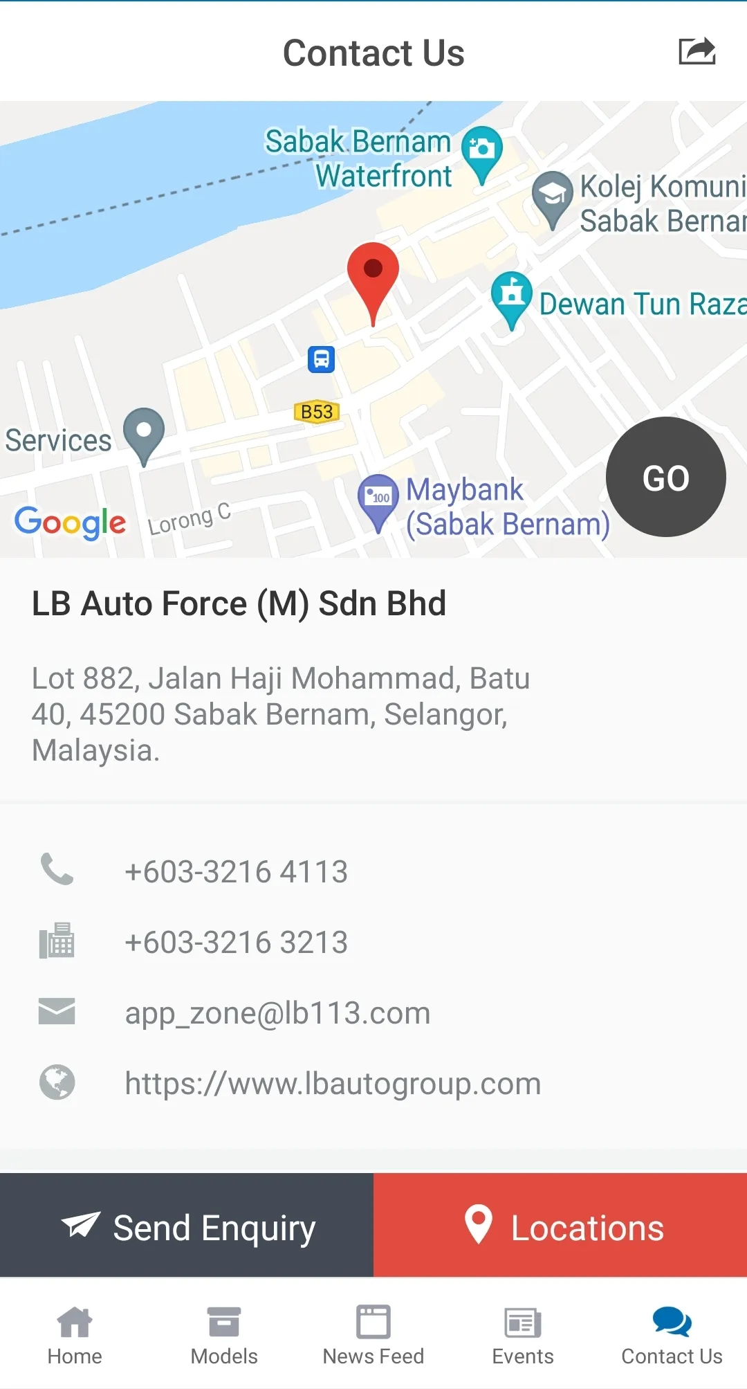 LB Auto Force (M) Sdn Bhd | Indus Appstore | Screenshot