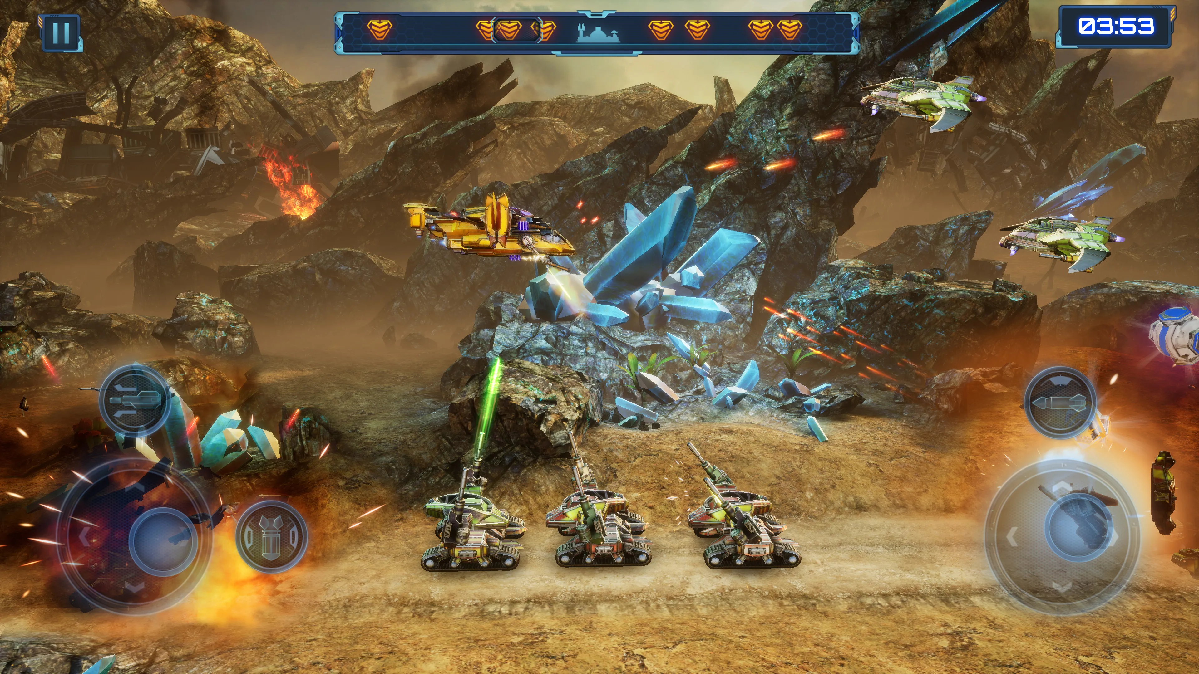 Red Siren: Robot and Mecha War | Indus Appstore | Screenshot