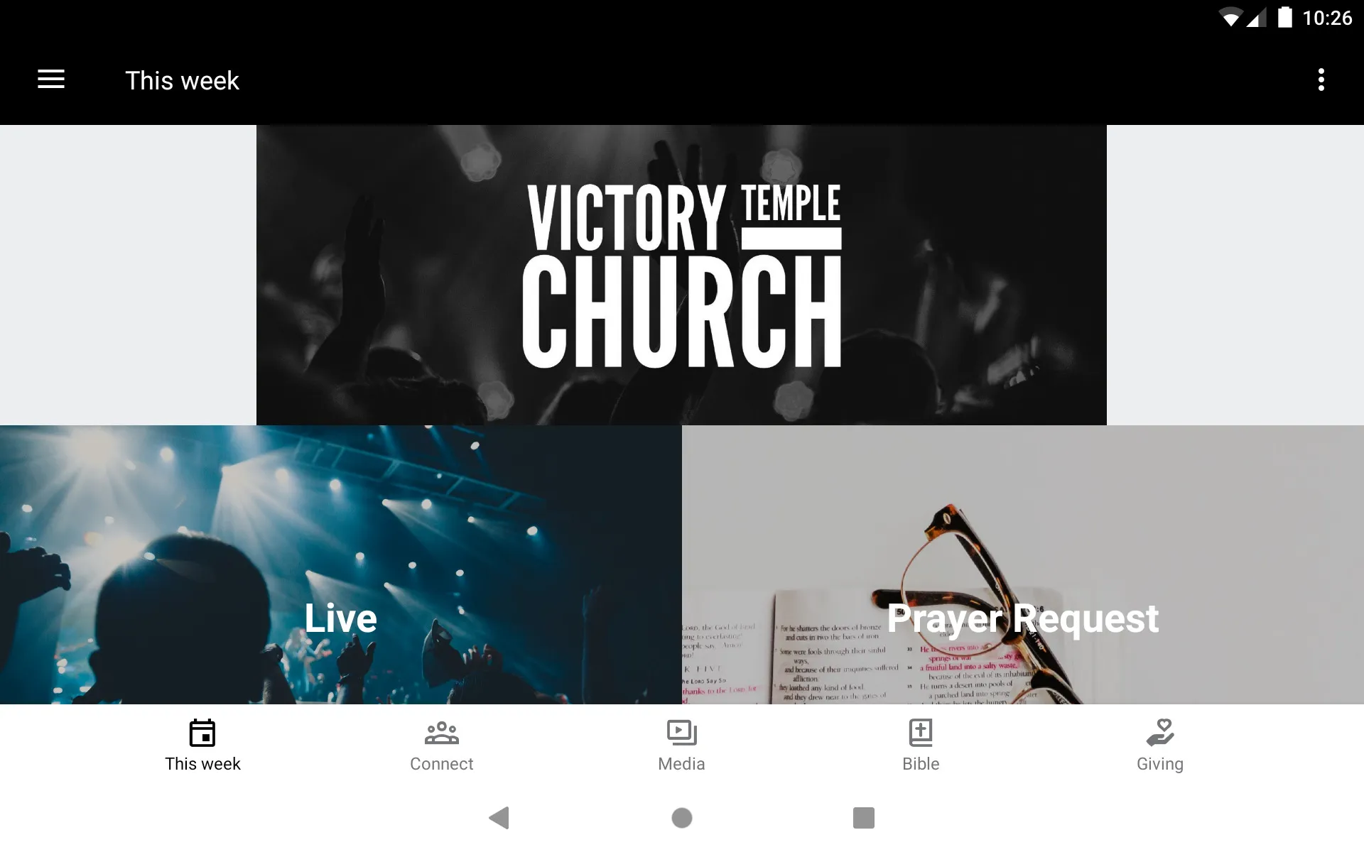 Victory Temple Church | Indus Appstore | Screenshot