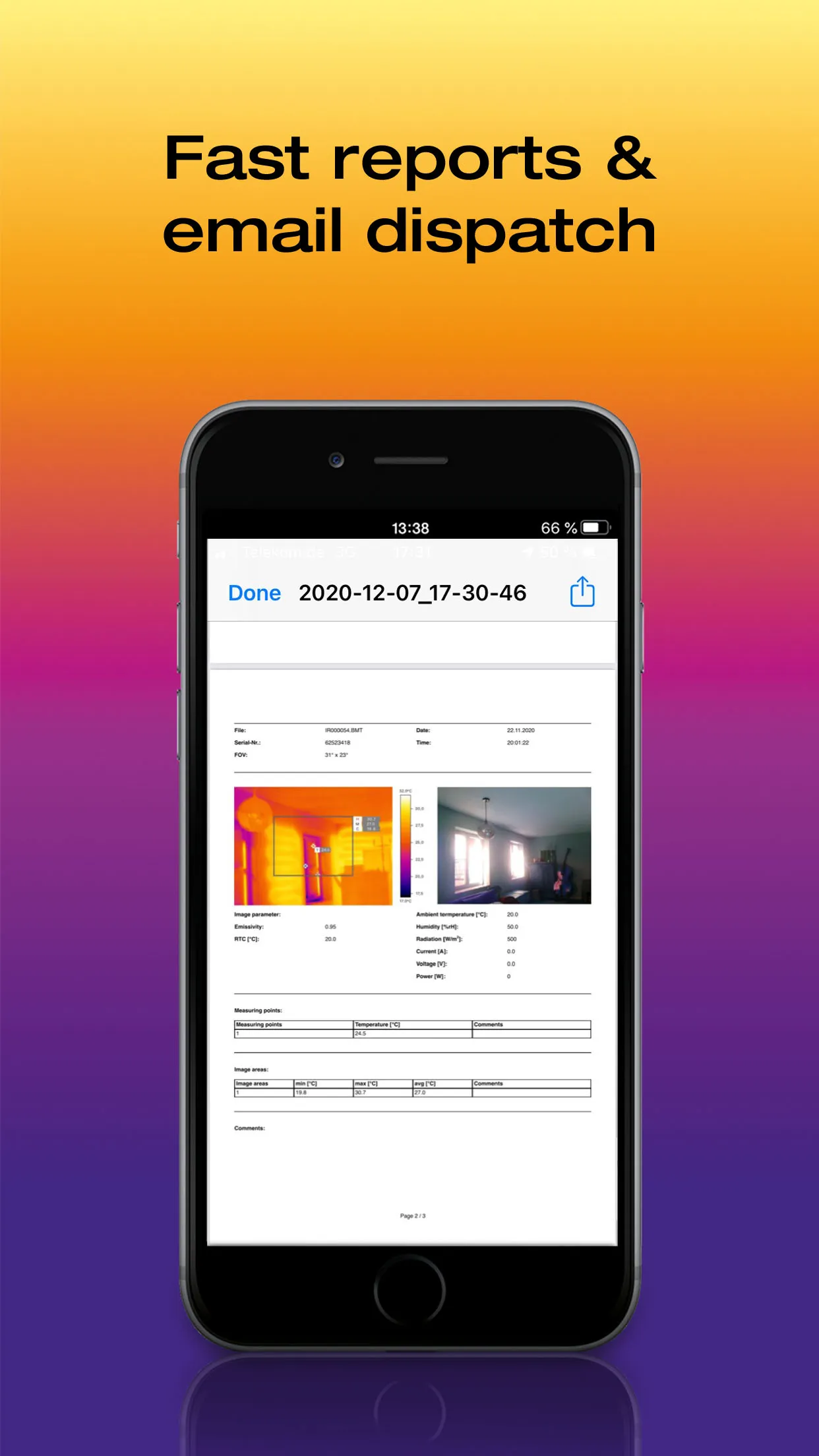 testo Thermography | Indus Appstore | Screenshot