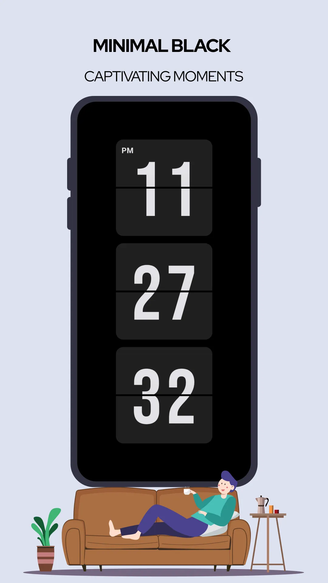 Zen Flip Clock | Indus Appstore | Screenshot