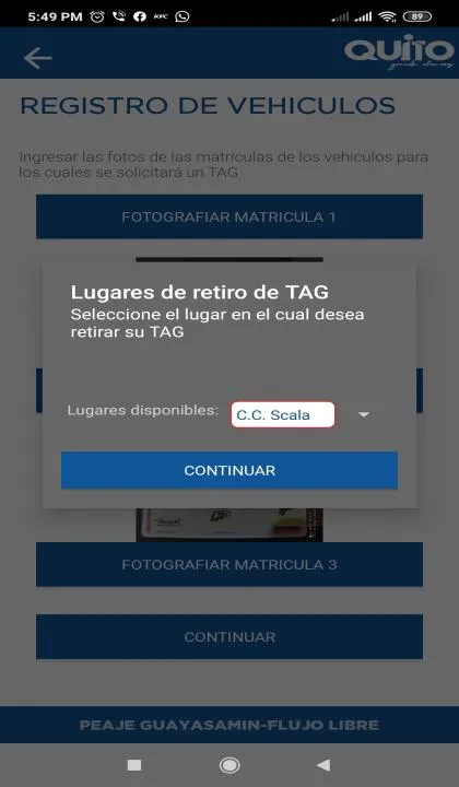 Peaje Guayasamín | Indus Appstore | Screenshot