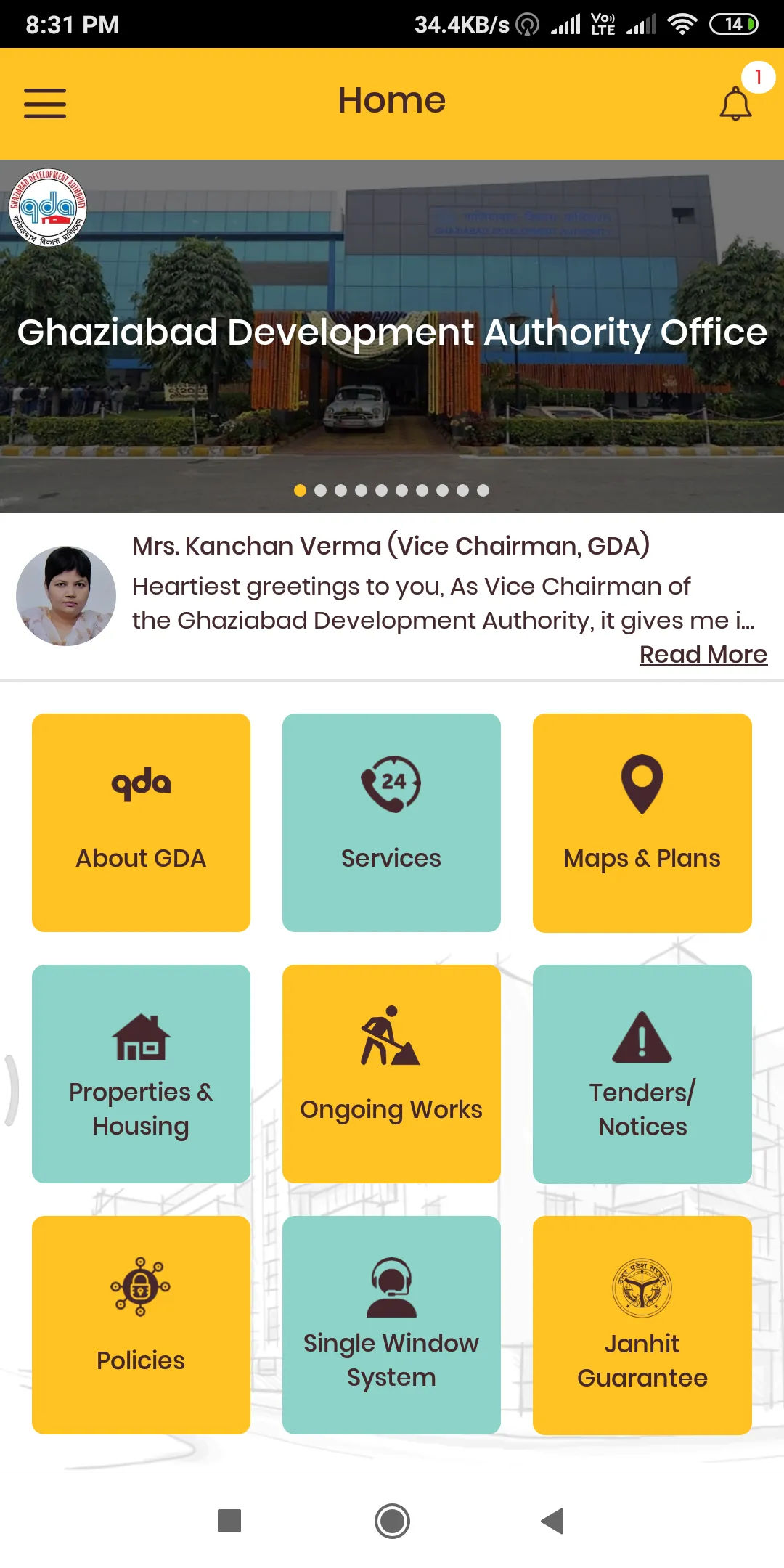 GDA-Ghaziabad | Indus Appstore | Screenshot