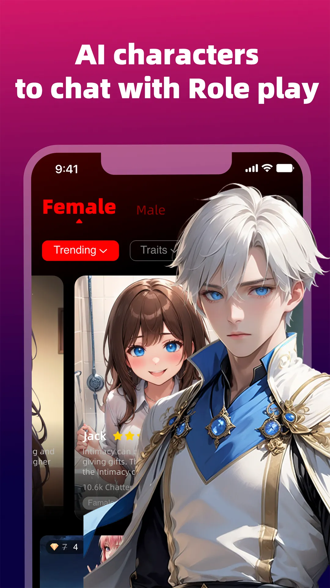 RoleCard.AI: AI Chat Companion | Indus Appstore | Screenshot