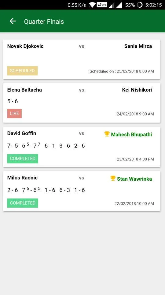 What's Score - Local tournamen | Indus Appstore | Screenshot