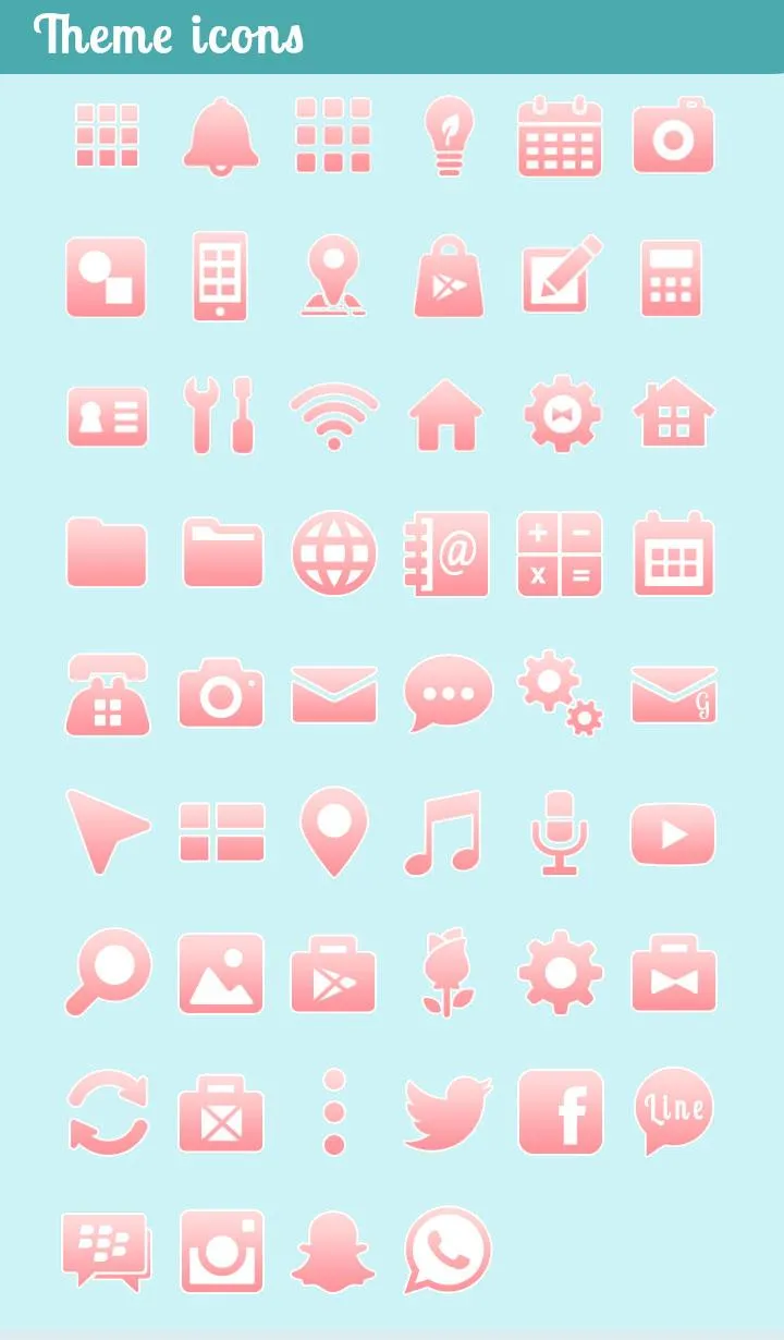 Pastel Floral Theme +HOME | Indus Appstore | Screenshot