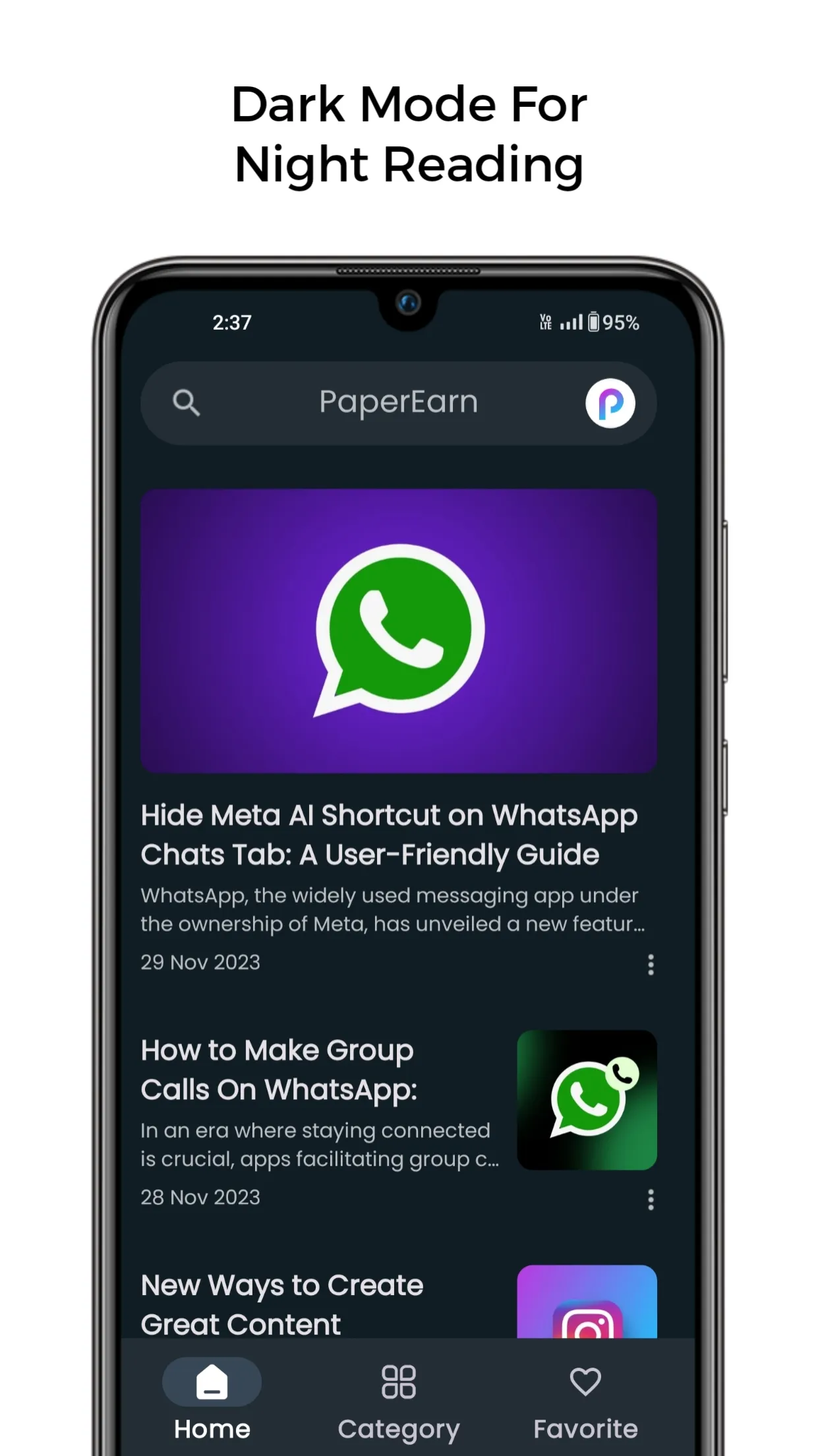 PaperEarn - Tech Updates Hub | Indus Appstore | Screenshot