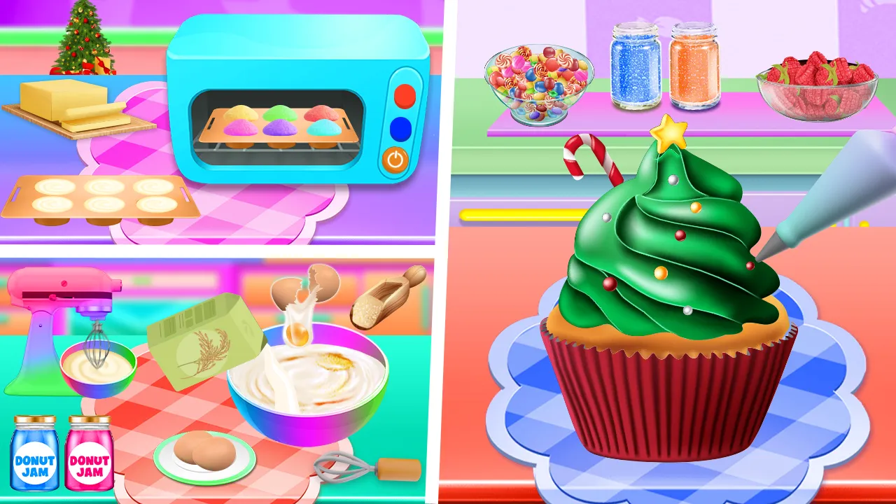 Christmas Cakes Cooking Bakery | Indus Appstore | Screenshot