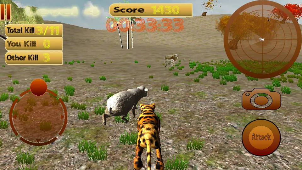 Angry Leopard - Chase Animals | Indus Appstore | Screenshot