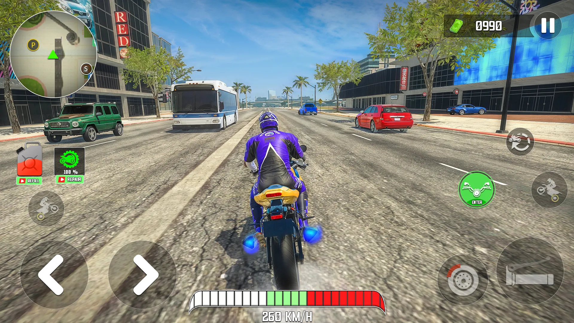 Highway Bike Riding Simulator | Indus Appstore | Screenshot