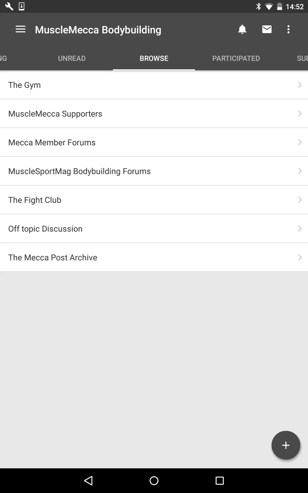 MuscleMecca Bodybuilding Forum | Indus Appstore | Screenshot