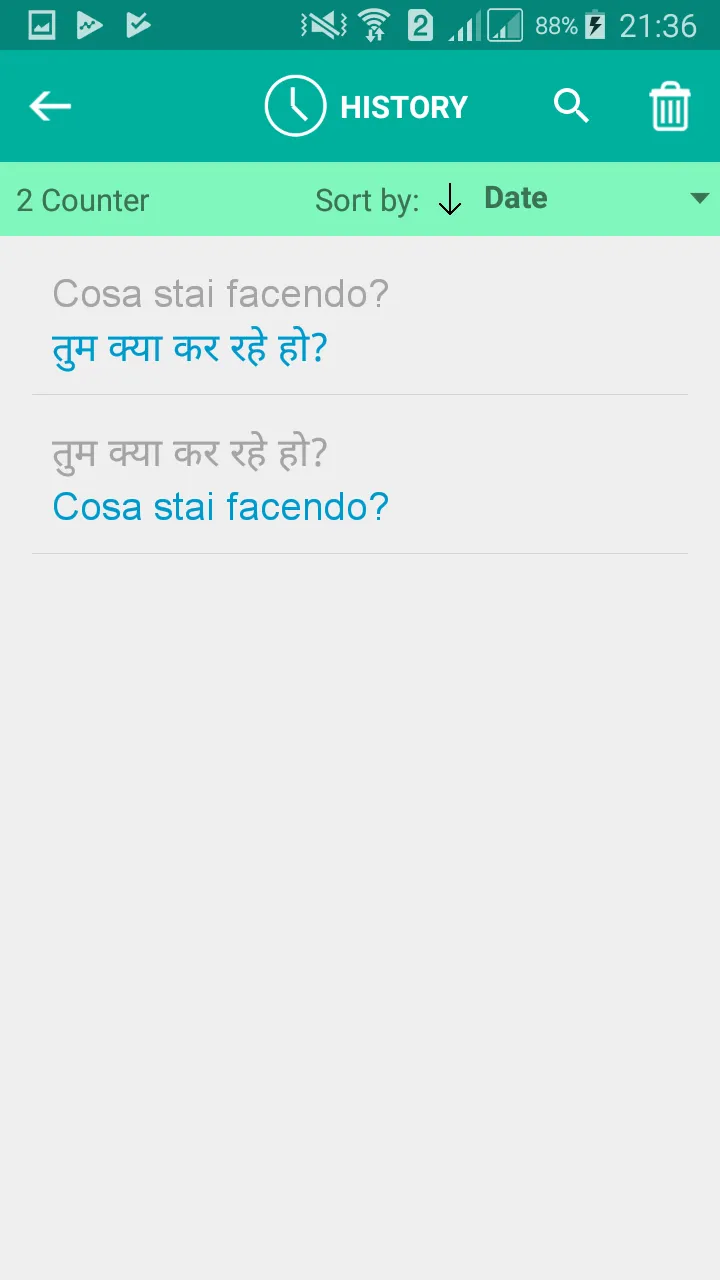 Italian Hindi Translator | Indus Appstore | Screenshot