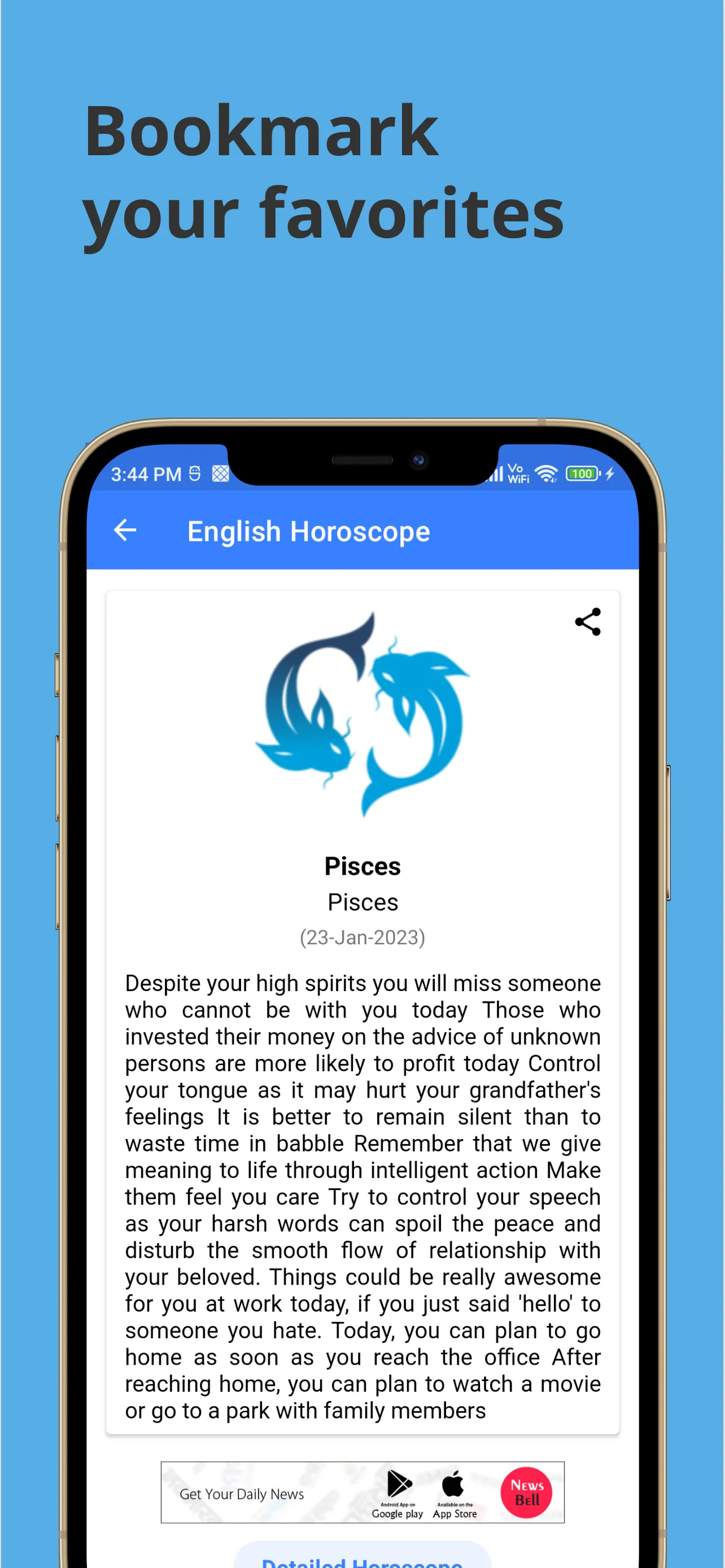 English Horoscope | Indus Appstore | Screenshot