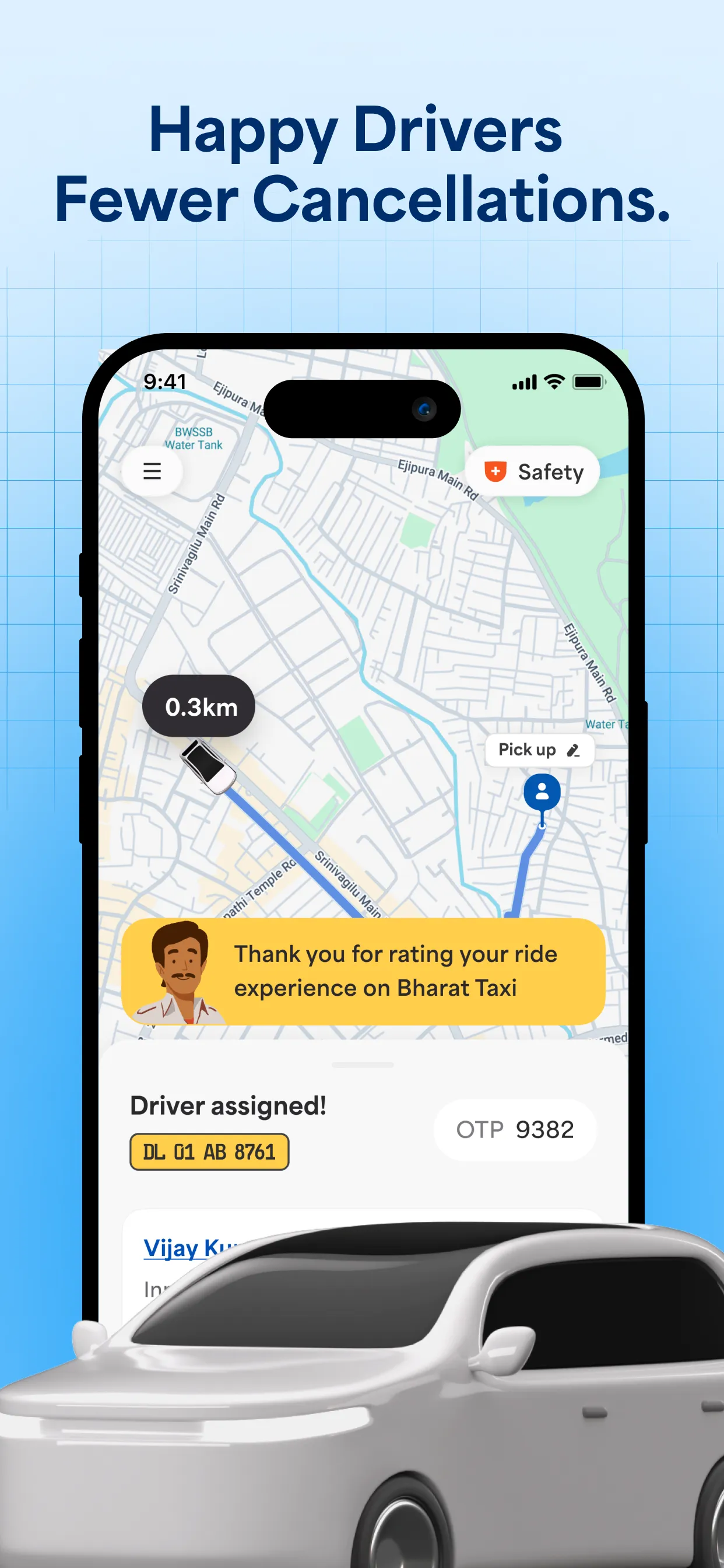 Bharat Taxi - Cab, Auto & Bike | Indus Appstore | Screenshot