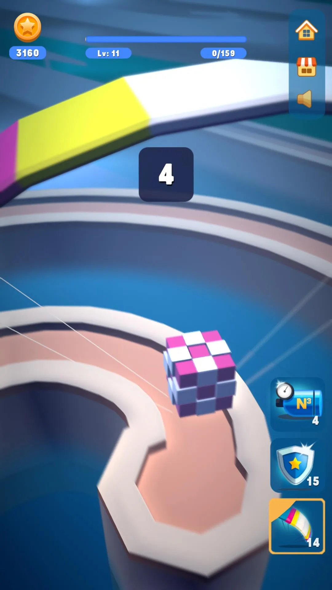 Cube Rider | Indus Appstore | Screenshot