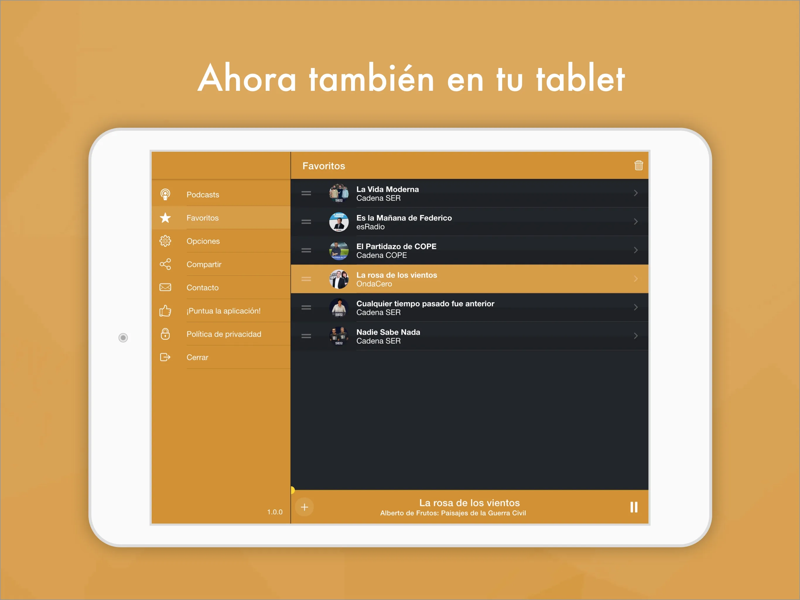 Podcast España | Indus Appstore | Screenshot