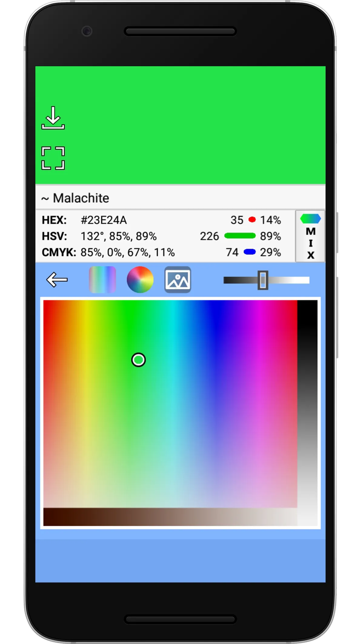 Color Picker & Gradient Wallp | Indus Appstore | Screenshot