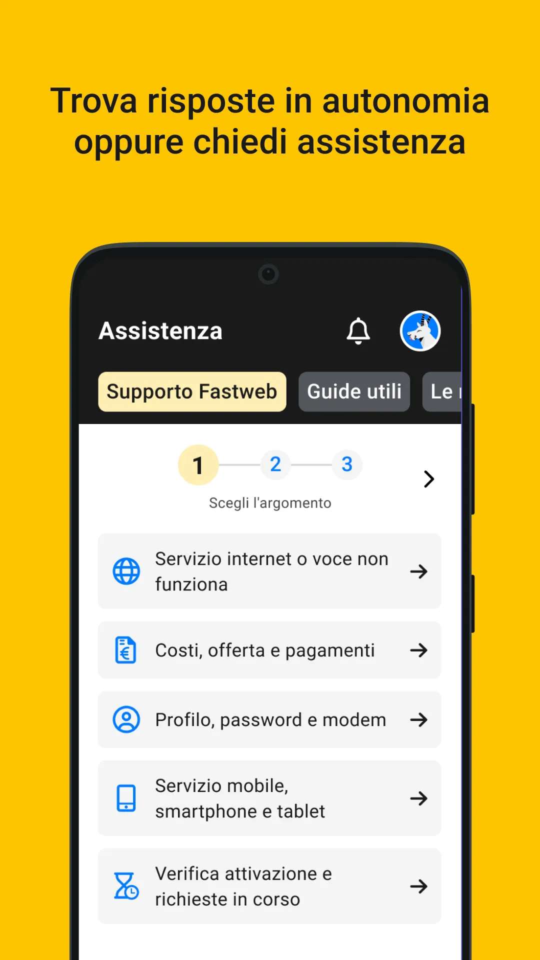 MyFastweb | Indus Appstore | Screenshot