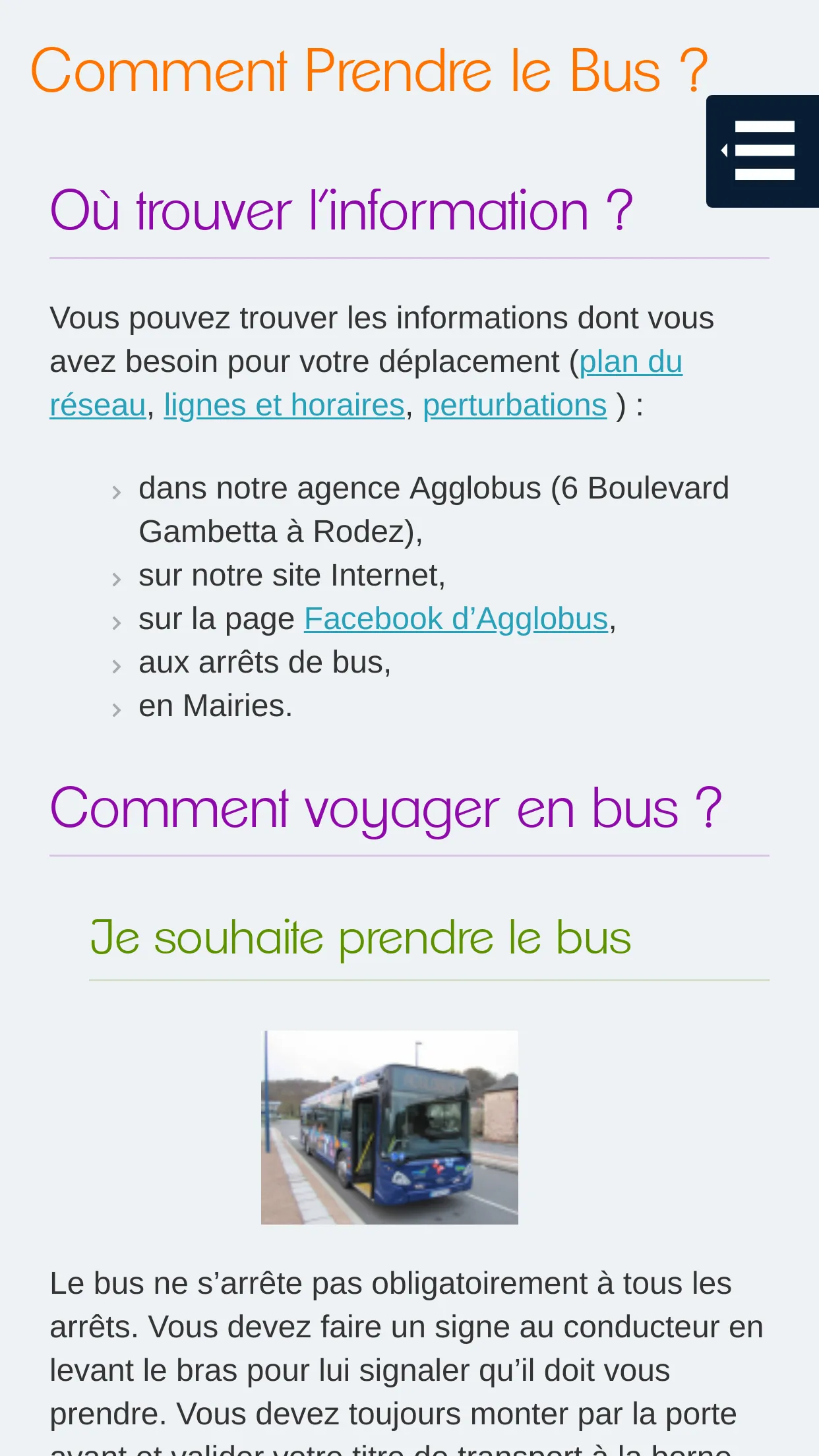 Agglobus Rodez | Indus Appstore | Screenshot