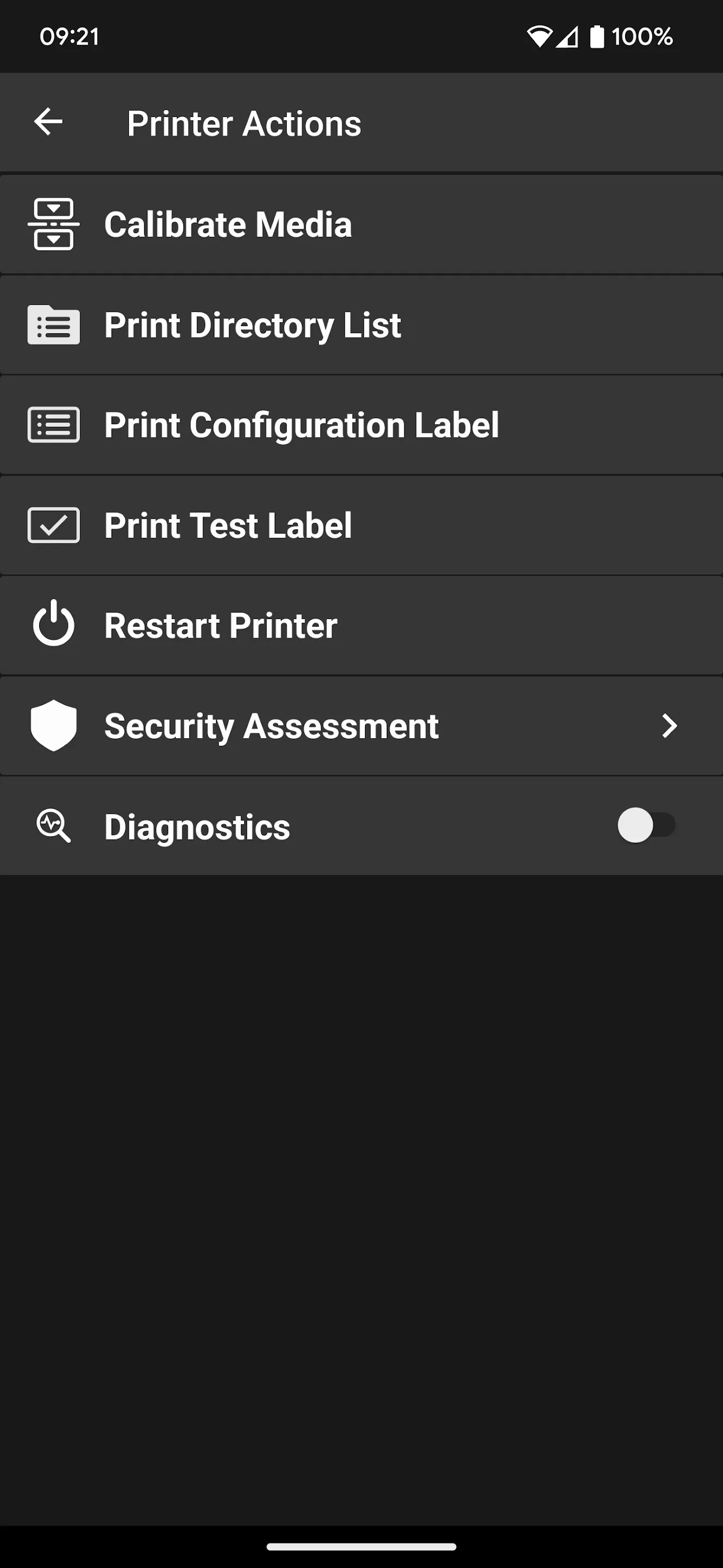 Zebra Printer Setup Utility | Indus Appstore | Screenshot