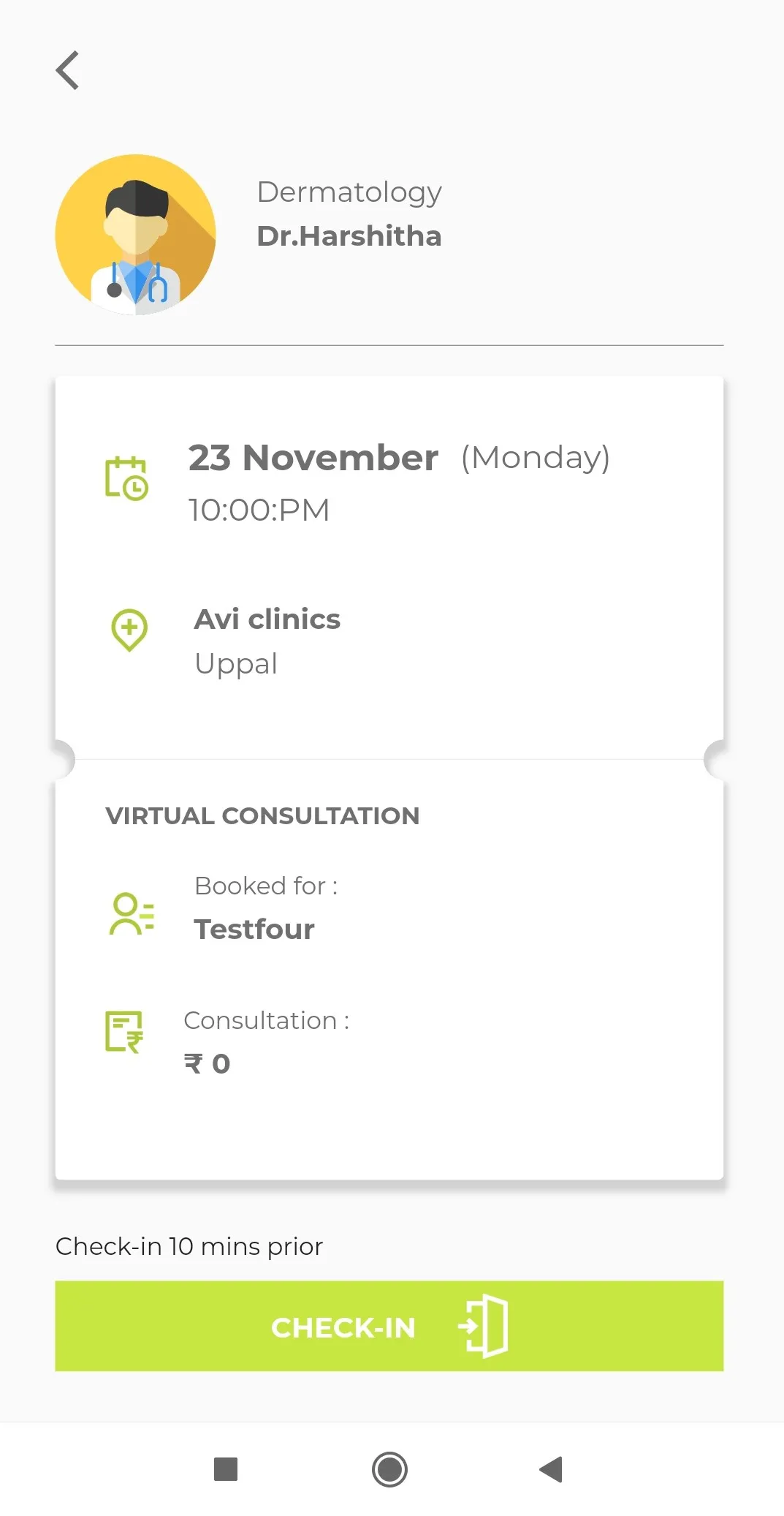 Avi Clinics | Indus Appstore | Screenshot