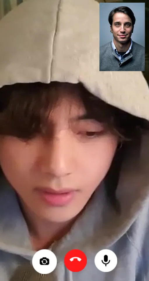 Kim Taehyung Fake Video Call | Indus Appstore | Screenshot