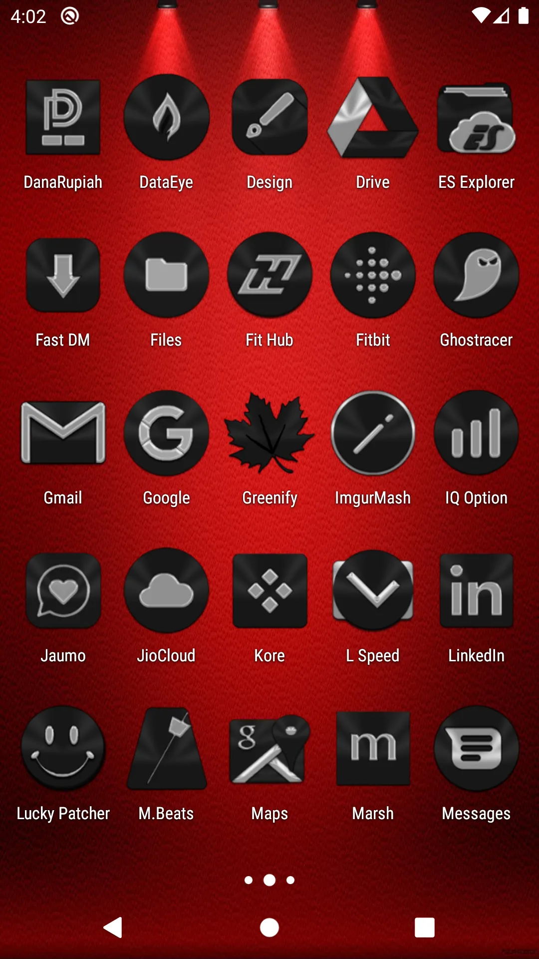 Black Icon Pack | Indus Appstore | Screenshot