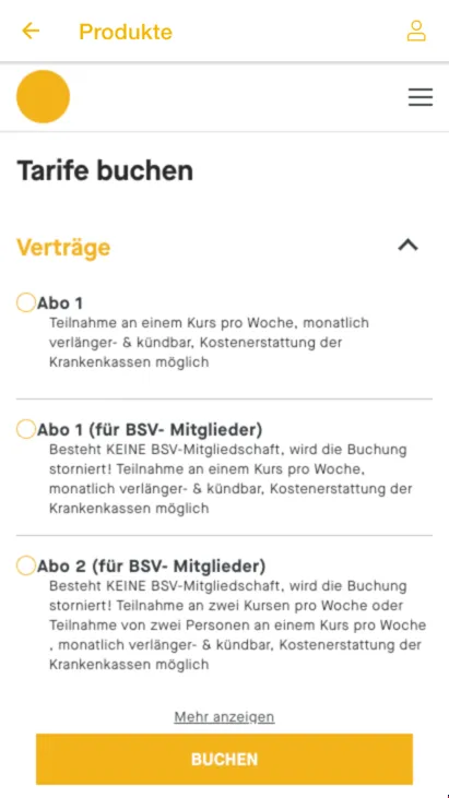 Yogazentrum Buxtehude | Indus Appstore | Screenshot