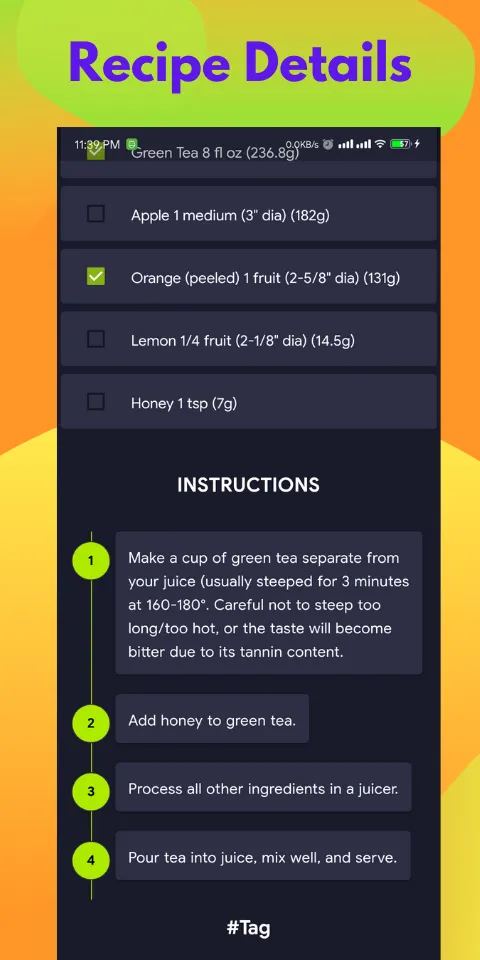 Fruit Vegetable Juice Recipes | Indus Appstore | Screenshot