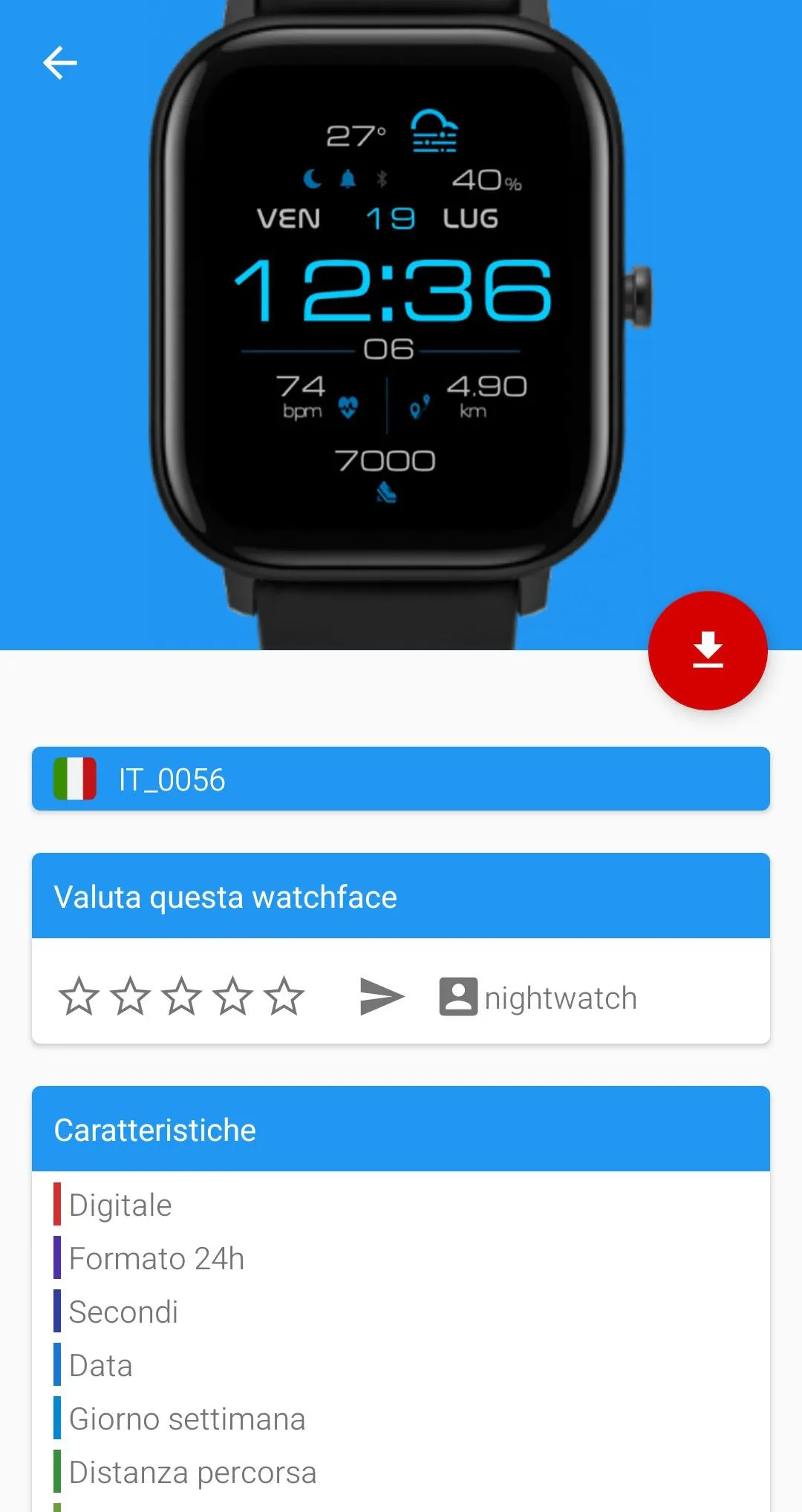 Amazfit GTS WatchFaces | Indus Appstore | Screenshot